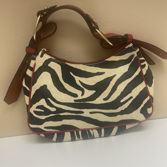 Zebra print Dooney and Bourke handbag - Picture 2 of 4